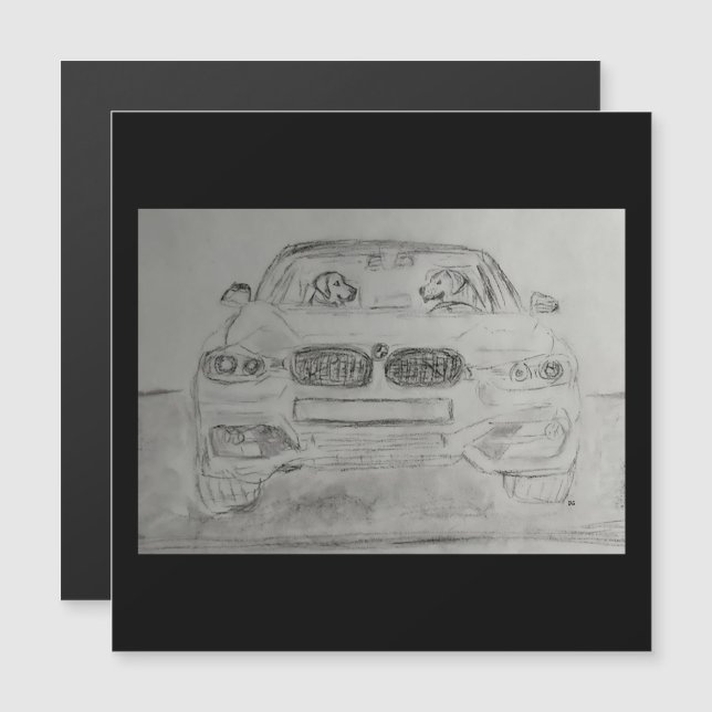 Magnetkarte (Vorne/Hinten)