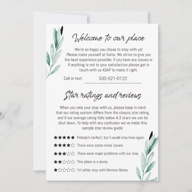 Magnetkarte Einladung (Vorderseite)