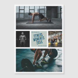 Magnetkarte Erstellen Sie Ihre eigene Fitness-Foto