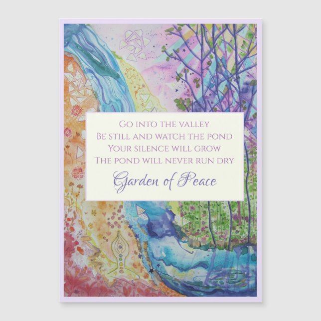 Magnetkarte für Inspirationsangebot Sprichwort (Vorderseite)