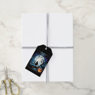 Magnetkarte Halloween-Party "Leckerei oder Trick" Geschenkanhänger