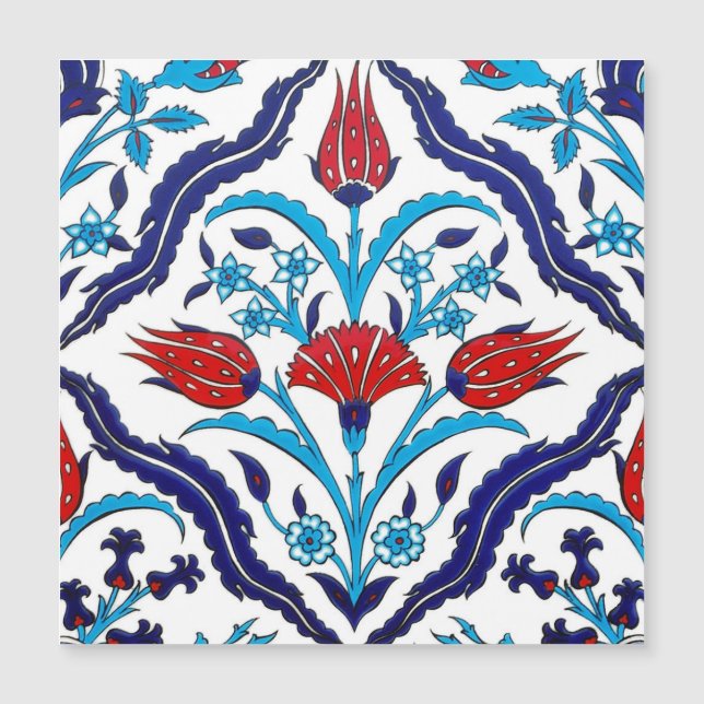 Magnetkarte Iznik Tiles (Vorderseite)