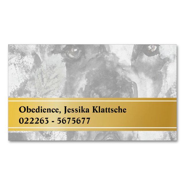 Magnetkarten Magnetische Visitenkarte (Vorderseite)