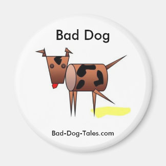 Magnetknopf "Bad Dog" Magnet
