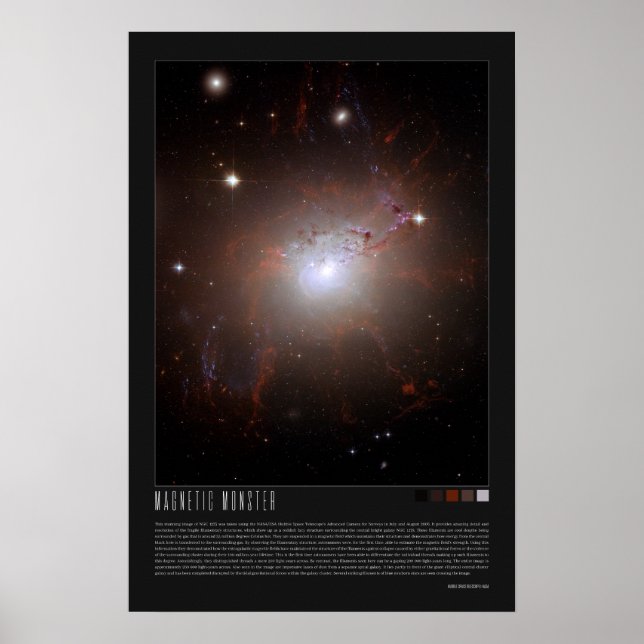 Magnetmonster (NGC 1275) Poster (Vorne)