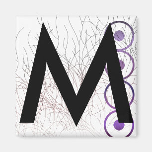 Magnets alphabétiques : M