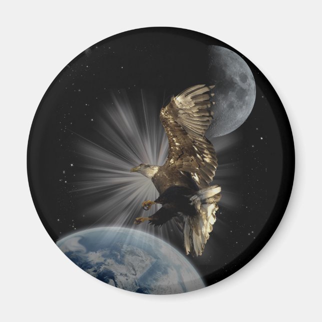 Magnets de Bald Eagle (Devant)