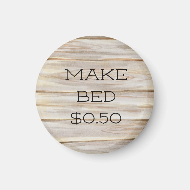 Magnets de corvée PERSONNALISÉS (Devant)