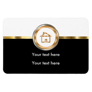Magnets de l'agent immobilier classique