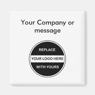 Magnets de logo Business Blank