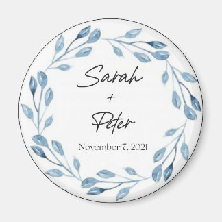 Magnets de mariage personnalisés, magnets personna