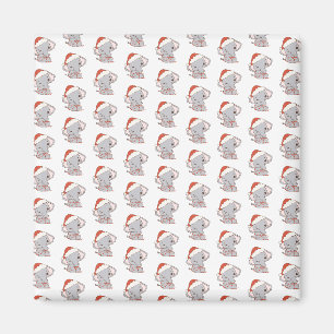Magnets de Noël Eléphant