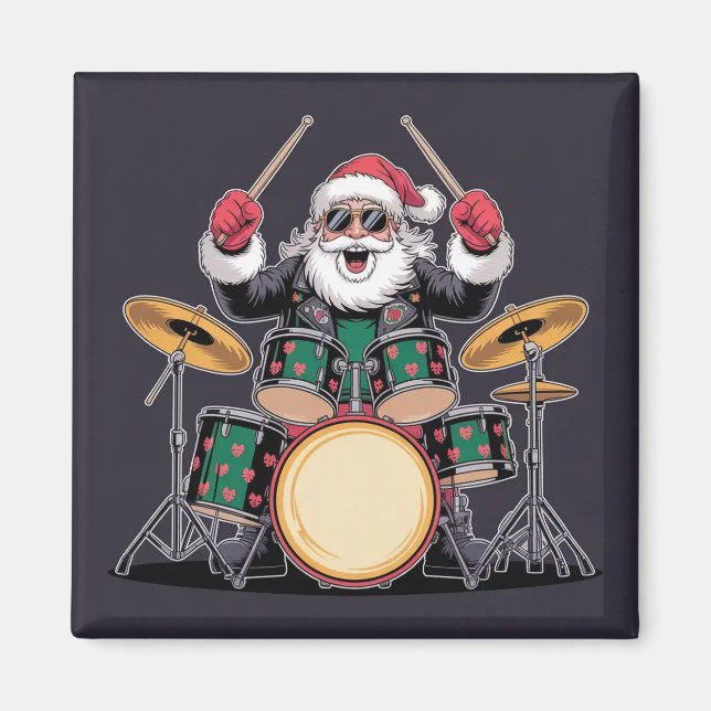 Magnets de Noël - Réfrigérateur Festif Décor & Vac (Devant)