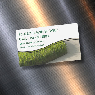 Magnets d'entreprise de tondeuse de pelouse
