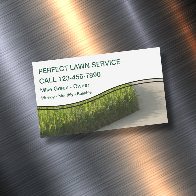 Magnets d'entreprise de tondeuse de pelouse (Créateur téléchargé)