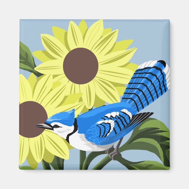 Magnets d'oiseaux (Devant)