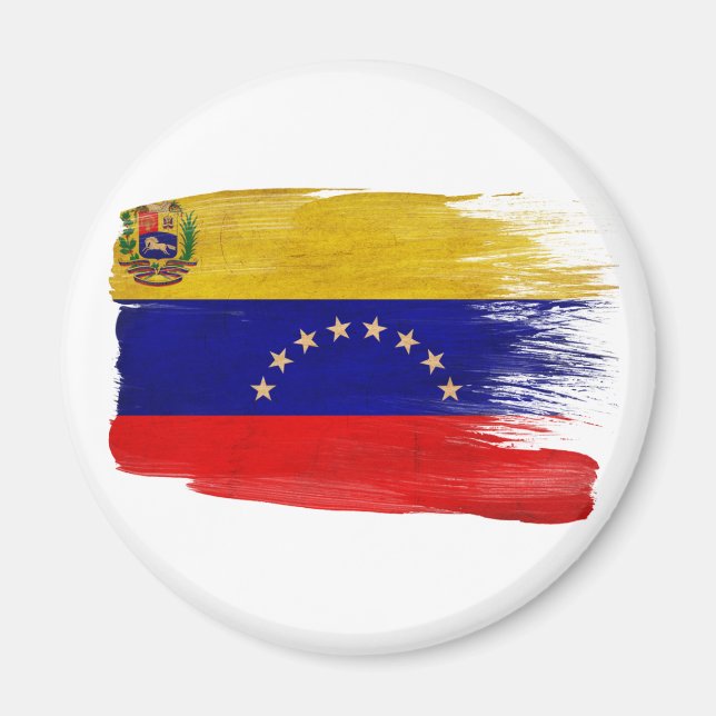 Magnets du drapeau du Venezuela (Devant)