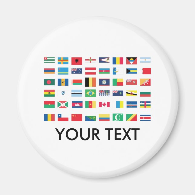 Magnets du pavillon mondial (Devant)