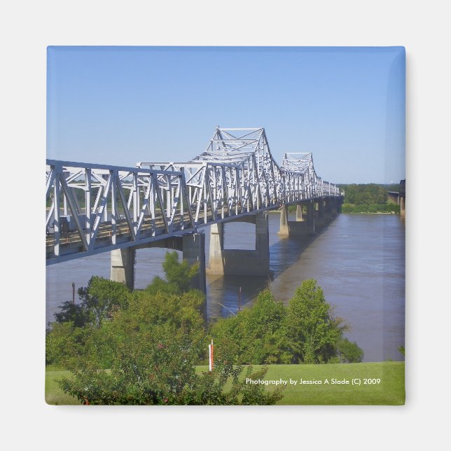 Magnets du pont du fleuve Mississippi (Devant)