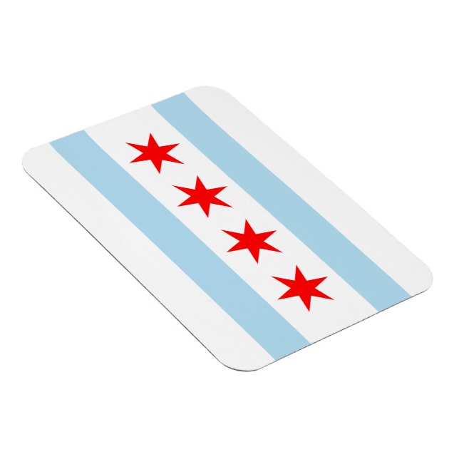 Magnets Flex Premium Flag de Chicago (Côté Droit)