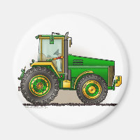 Magnets Green Big Tractor