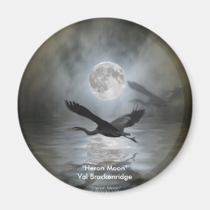 magnets "HERON MOON"