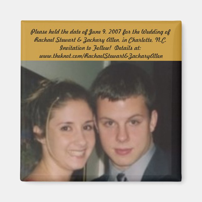 Magnets mariages (Devant)