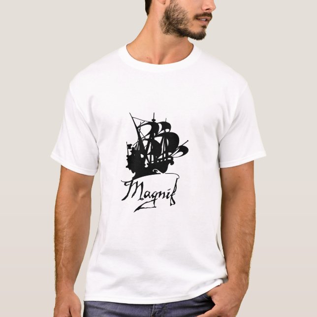Magnif Schiff T-Shirt (Vorderseite)