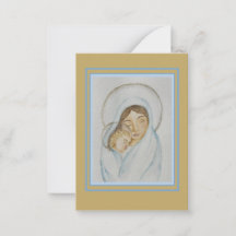 Magnificat Heiligenbild – Mary’s Mantle Kollektion