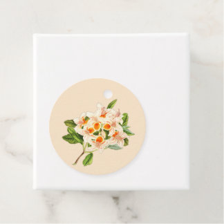 Magnificent azalea, Blumenorange Geschenkanhänger