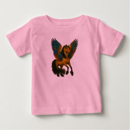 Magnificent Horse With Spectacular Wings Baby T-shirt