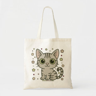 Magnificent Maya Floral Tabby Cat Tragetasche