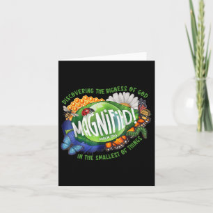 Magnified Vbs 2025 Entdeckung der Schönheit Gottes Karte