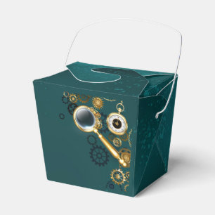 Magnifier in Steampunk Style Geschenkschachtel