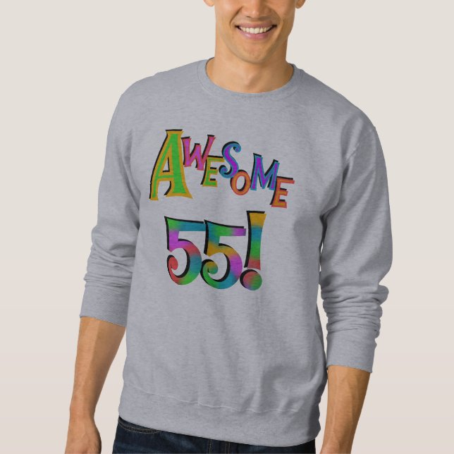 Magnifique 55 T-shirts et cadeaux d'anniversaire (Devant)