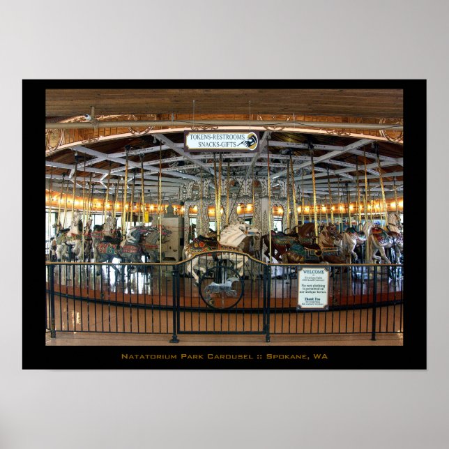 Magnifique affiche du Carousel (Devant)