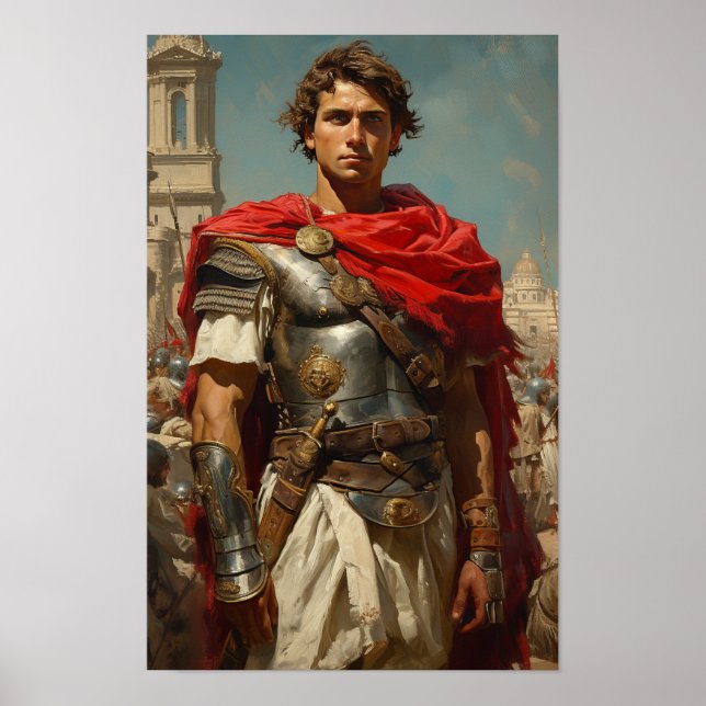 Magnifique Alexandre le Grand Portrait Poster (Devant)