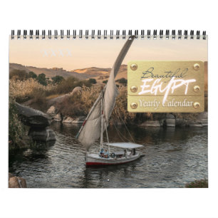 Magnifique calendrier Égypte Afrique