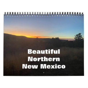 Magnifique Calendrier Nord Nouveau-Mexique