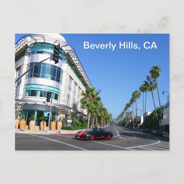 Magnifique Carte Postale Beverly Hills ! (Devant)