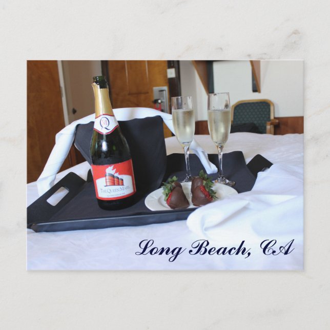 Magnifique Carte Postale Long Beach ! (Devant)