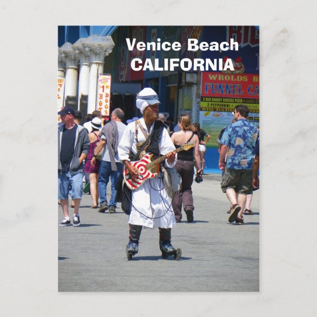 Magnifique Carte Postale Venice Beach ! (Devant)
