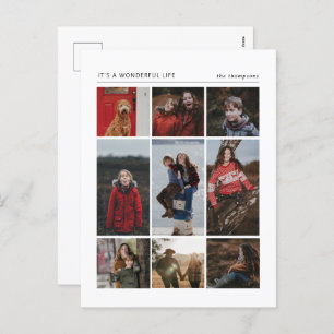 Magnifique Carte postale Vie Multiphoto