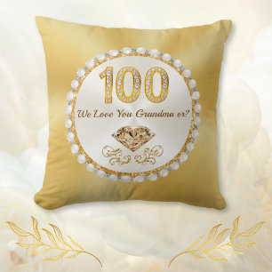 Magnifique, Coussin 100e Anniversaire, 100e Annive
