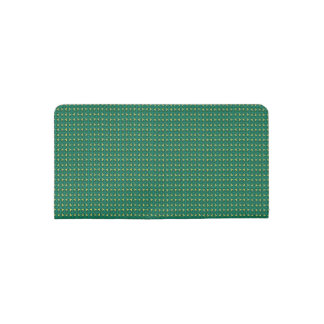 Magnifique Couverture de chéquier moderne de Green