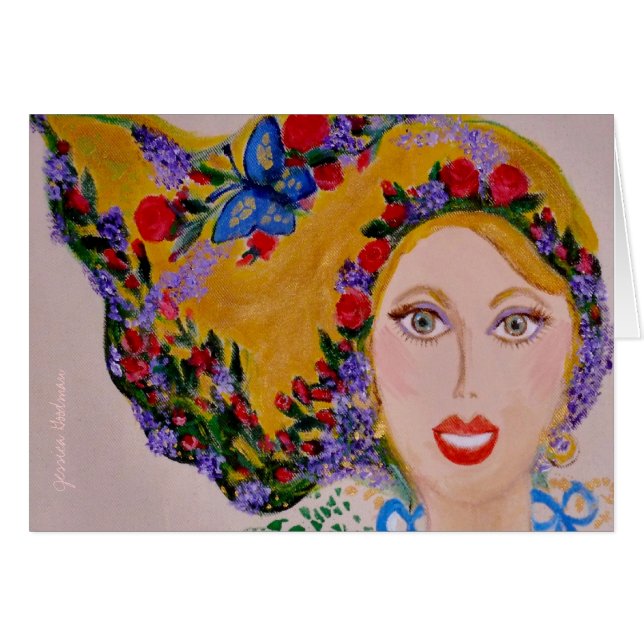 Magnifique en vert (Devant horizontal)