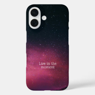 Magnifique étui de téléphone brillant “Vivez l'ins