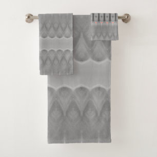Magnifique gris et corail imprimé