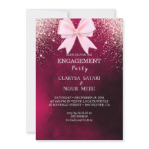 Magnifique invitation de mariage abstraite et élég