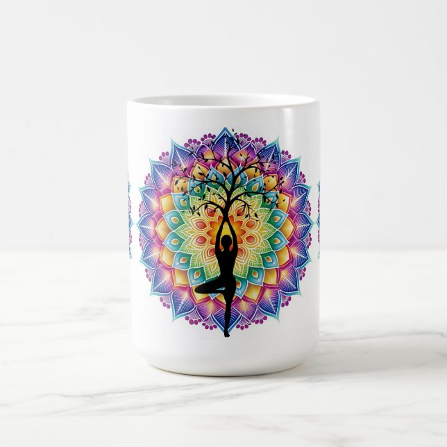 Magnifique Mandala Yogo et Mug de méditation (Centre)